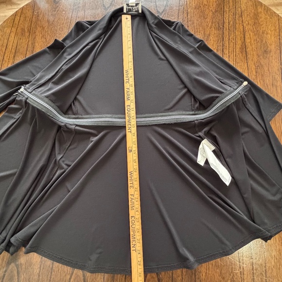 Joseph Ribkoff black swing open front cover up converts to a bolero jacket sz 4 - Picture 16 of 16